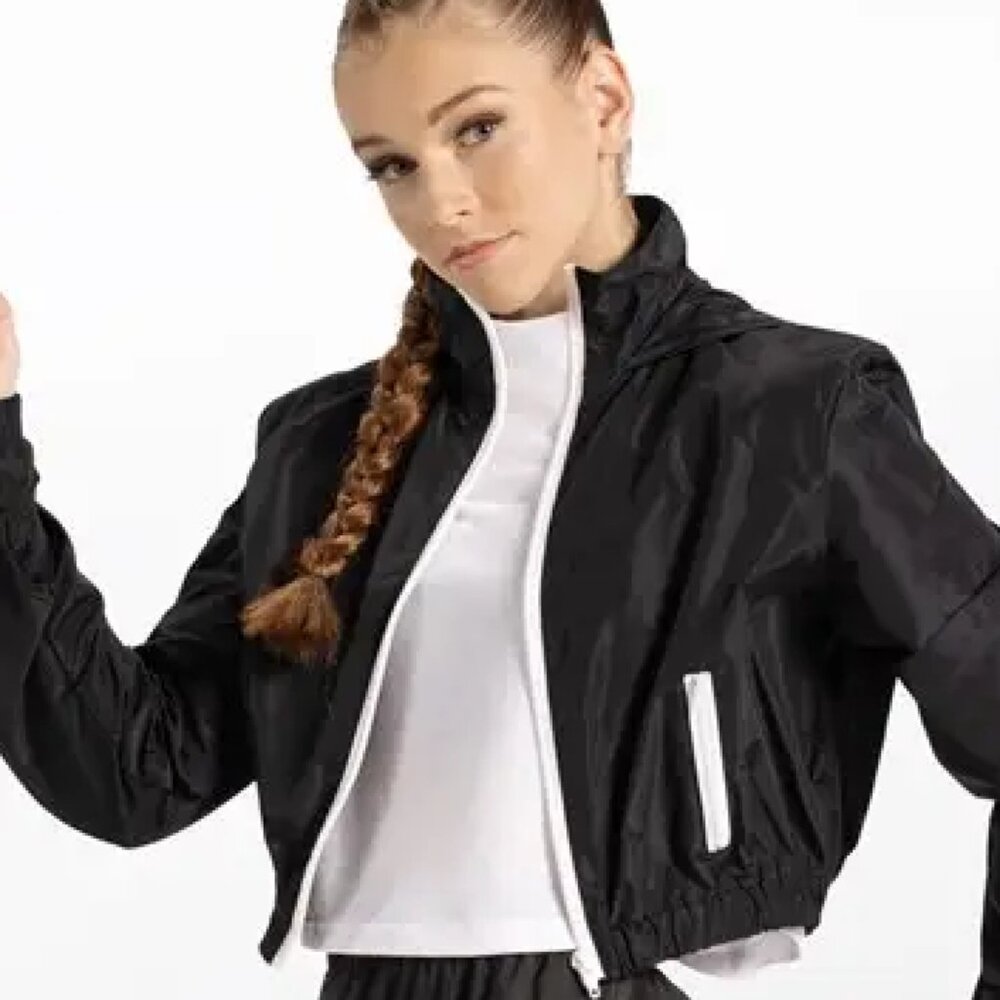 Balera Performance Zip-Up Hooded Windbreaker Women L